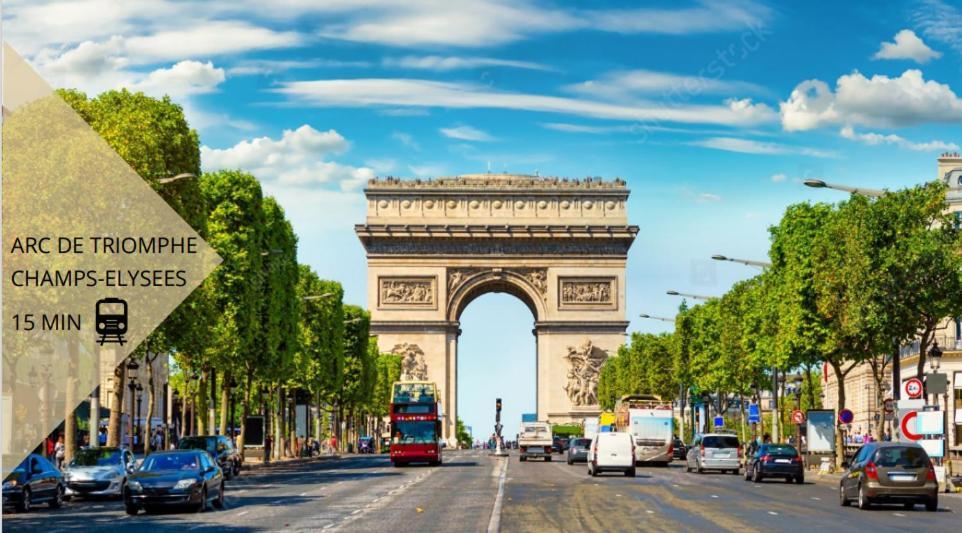 Tour Eiffel/luxury N°6 Apartamento
